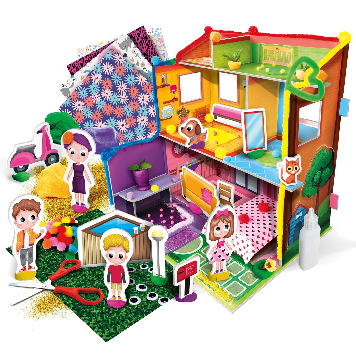 My First Doll’S House - game contents and components
