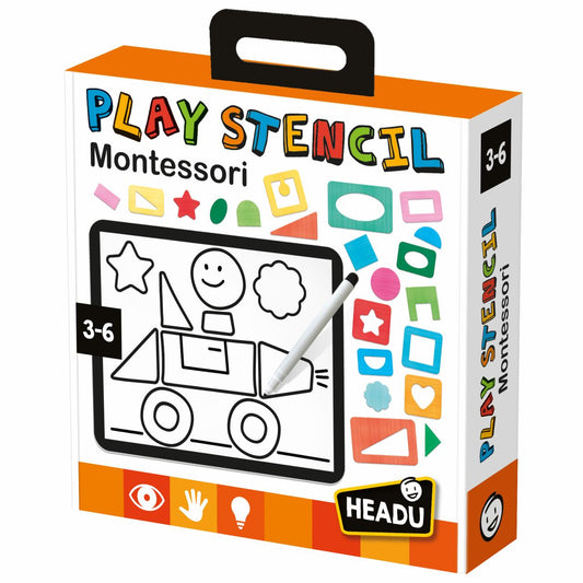 Play Stencil Montessori - product box