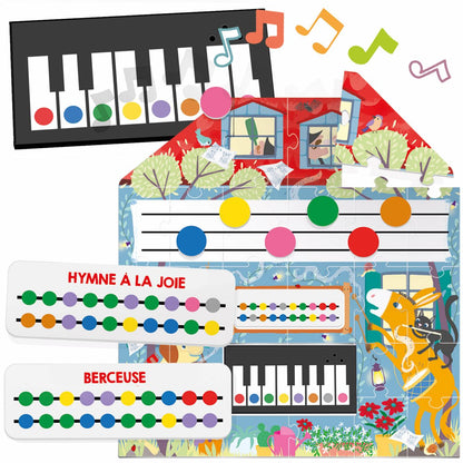 Ma Première ÉCole De Musique - game contents and components