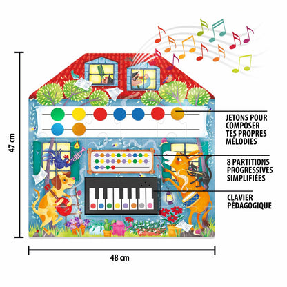 Ma Première ÉCole De Musique - game contents and components