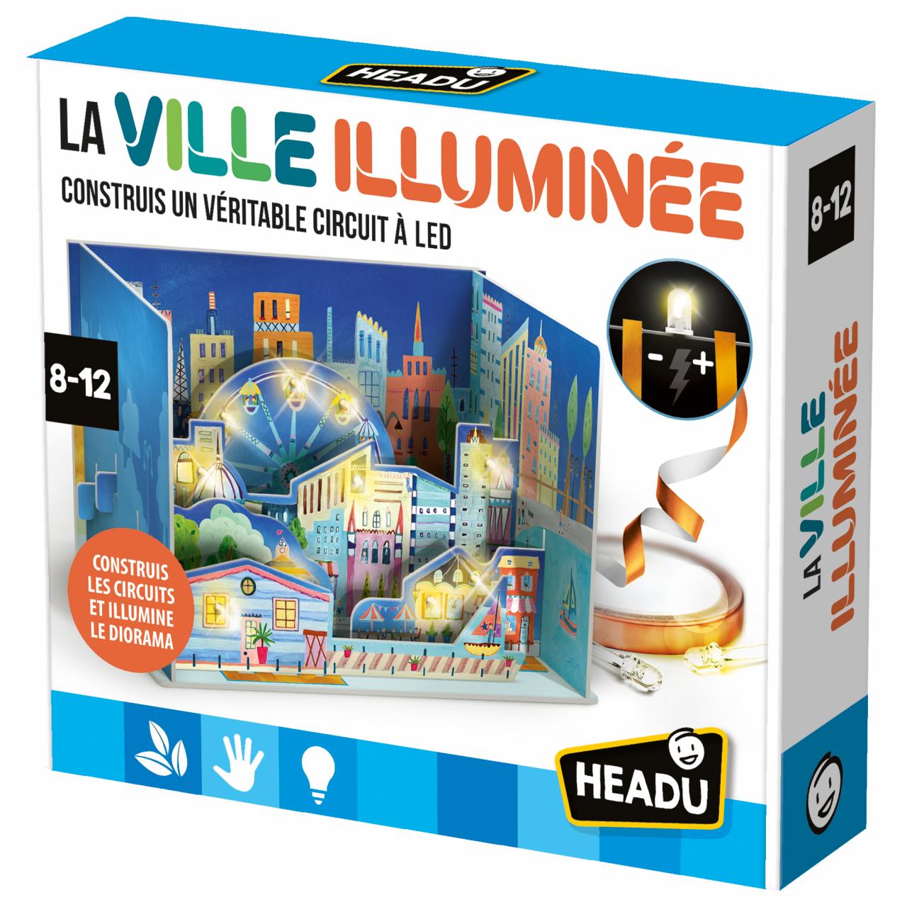 LA VILLE ILLUMINÉE Réalise un véritable circuit à LED - product box