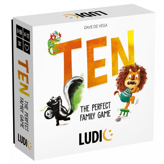 TEN The perfect family game - product box