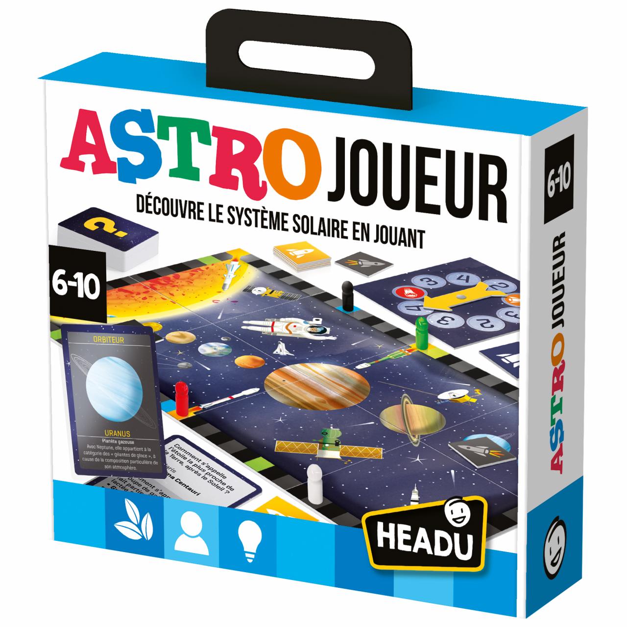ASTRO JOUEUR Découvre le système solaire en jouant - product box