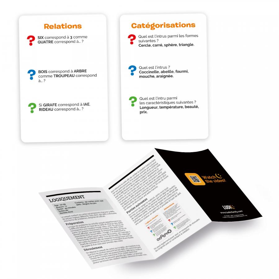 Logiquement - game contents and components