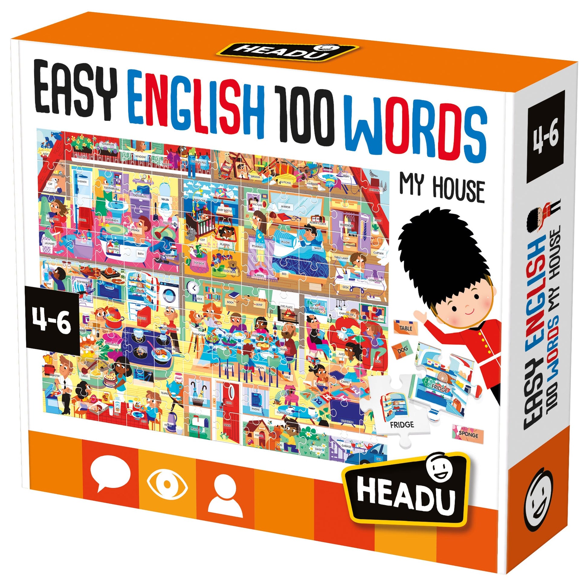 Easy English 100 Words My House - product box