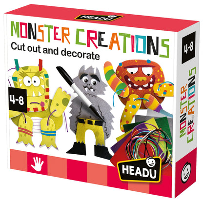 MONSTER CREATIONS Cut out and decorate - product box