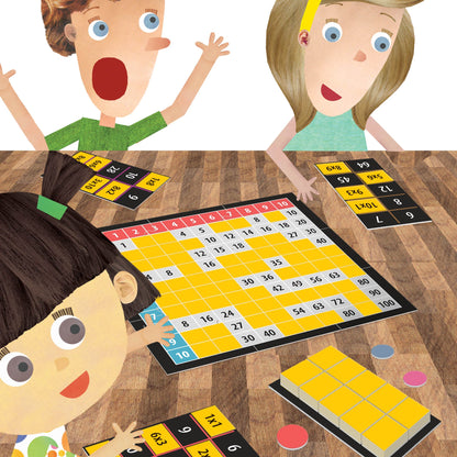 First Multiplication Game - game contents and components