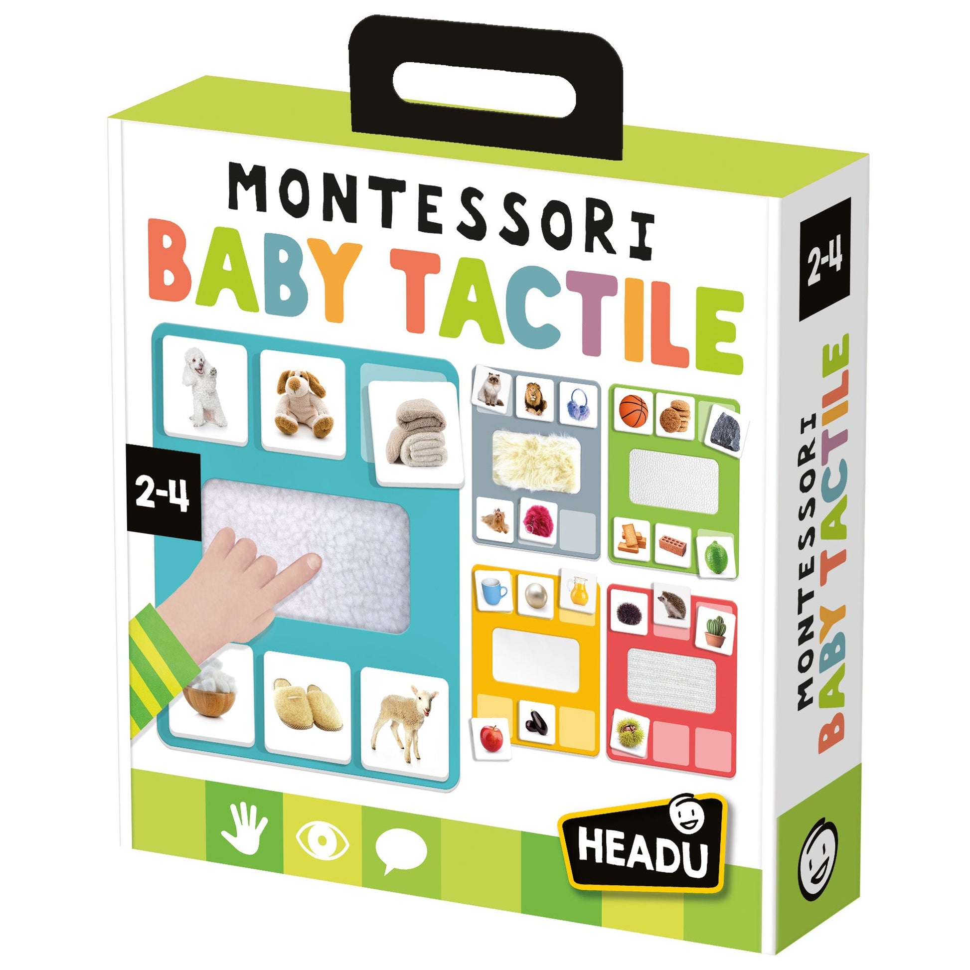 My First Tactile Library Montessori - product box