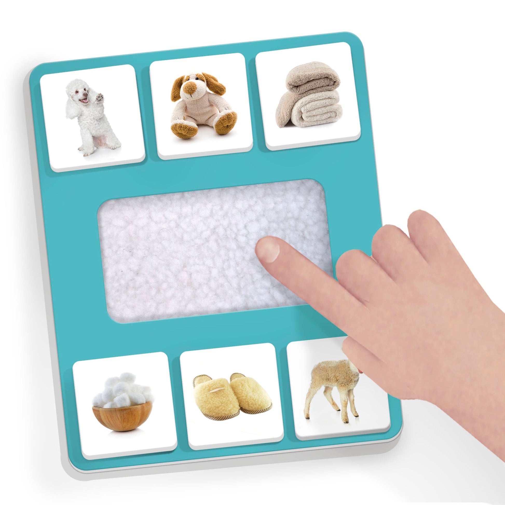 My First Tactile Library Montessori - game contents and components