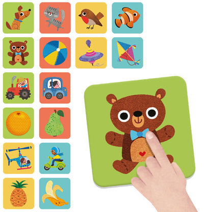 Sensory Memory Game For Small Children - game contents and components